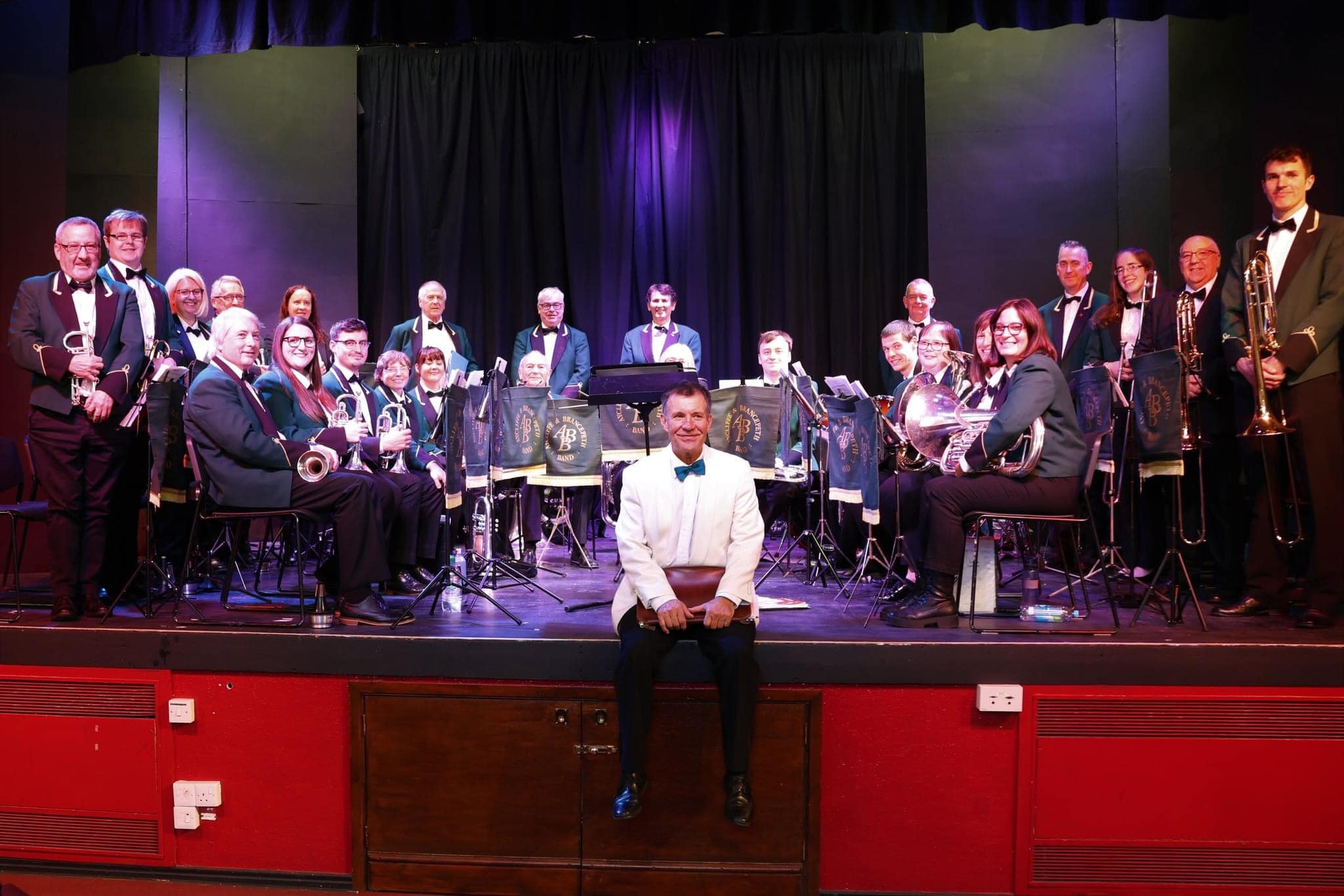 Photo of Brancepeth and Aycliffe Brass Band players