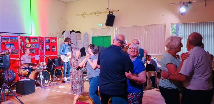 Couples dancing